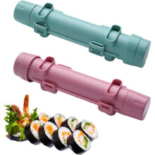 Set mit 2 Sushi-Formen, multifunktionales Sushi-Zubereitungsset, Sushi-Roller, Sushi-Roller-Set, Sushi-Form
