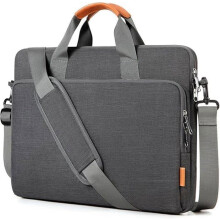 Laptoptasche – Hizek – 15 Zoll – Weicher Schutz – Kompatibel mit Laptops von 14,6" bis 15,4" – Grau