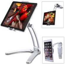 Verstellbare Wandhalterung für iPad-Tablets – Marke – Modell – 4–10,5 Zoll – Silber