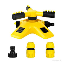 Rasensprenger, Gartensprenger, 360 verstellbare automatische Drehung, 12,7-mm-Sprinklersystem, Ausführung C