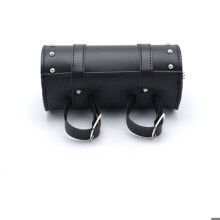 Motorrad-Satteltaschen, Werkzeugtasche aus Leder für Motorräder, Universal-Motorrad-Satteltaschen, Werkzeugset aus schwarzem Leder