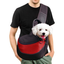 Schultertragetasche für kleine Hunde, Katzen und Haustiere - Leichte und strapazierfähige Reisetasche für Welpen und Kätzchen (2,5 kg)