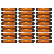 30 orangefarbene LED-Positionsleuchten 12V für Wohnmobil- und Wohnwagenchassis, Bauhof