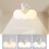 Cartoon-style sleeping bear LED pendant light, children's bedroom ceiling light, decorative light 5