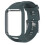 Uhrenarmband – TomTom – Runner 2-3 – Silikon – Steingrün – Sportlich 1