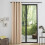 Beige Thermovorhang, 140 x 260 cm 1