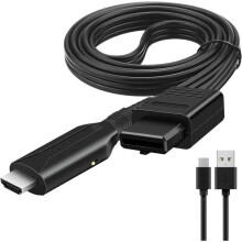 HDMI-Konverter – LECOO – N64/SNES/NGC/Gamecube – 720p/1080p – Plug & Play – Video-Restaurierung