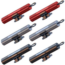 6er-Pack Sicherheitshammer/Sicherheitsgurtschneider mit Testglas, Notfall-Glasbrecher, multifunktionaler Sicherheitshammer