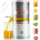 Welikera Juicer 2400mAh Ηλεκτρική Πρέσα Πορτοκαλιού, Φορητή Φόρτιση USB, Αποχυμωτής 1