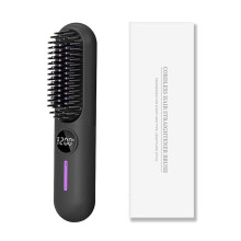 Baardstijltang voor mannen, 2-in-1 set met verwarmde baardborstel, geschikt voor middellange en lange baarden – een ideaal cadeau voor