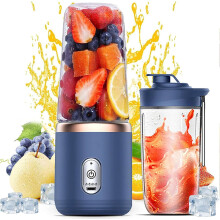 Μηχανή Smoothie, Φορητό Μπλέντερ, Μίξερ με Βάση, Ηλεκτρική Συσκευή 400ML, Επαναφορ