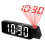 Réveil à projection, réveil numérique à projection rotative à 180, LED 1
