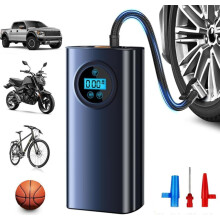 Compresor de aer auto wireless, afișaj digital, presiune inteligentă, pompă de aer cu afișaj digital și oprire automată