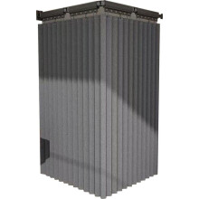 Dusjstang, 4-veis roterende dusjforhengstang (2-i-1), 360 rotasjon, ingen boring nødvendig, for gardiner 180 x 200 cm, egnet for bade