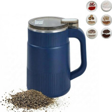 Moulin à café électrique 28 000 tr/min, broyeur à sec compact avec lame en acier inoxydable, silencieux, 700 g, pour céréales et épic