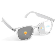 Bluetooth-Smartbrille, KI-Übersetzungsbrille mit über 160 Sprachen, integriertem Mikrofon und Lautsprecher, photochromen Gläsern, polar