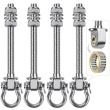 Suporte de gancho oscilante BeneLabel de 4 peças, montagem de rede de 225 mm para vigas de madeira, suspensão de cadeira suspensa refor