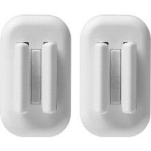 Set van 2 wandgemonteerde tandenborstelhouders, waterdichte houder voor elektrische tandenborstels, geschikt voor badkamer, studentenka