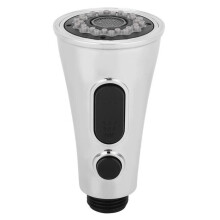 Wasserhahn-Brausekopf – SONEW – Verchromt – 2 Auslaufmodi – G1/2 Zoll