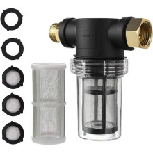 Transparenter Wasserfilter für Garten- und Haushalts-Hochdruckreiniger – ZVD – 40 Mesh