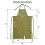 (Black) Canvas Split-Leg Apron Hairdressing Work - Long Leg Design Kit 3