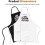(Black mr.) Polyester Adjustable Neck Letter Apron, Holiday Gift Kitchen Apron Set Home 3