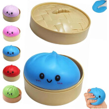 Myky Squishy -lelu, Myky Squishy -mysteerilaatikko, hauska minimyky Squishy -kimallelelu, pehmeä squishy, stressin lievitys ja palautum