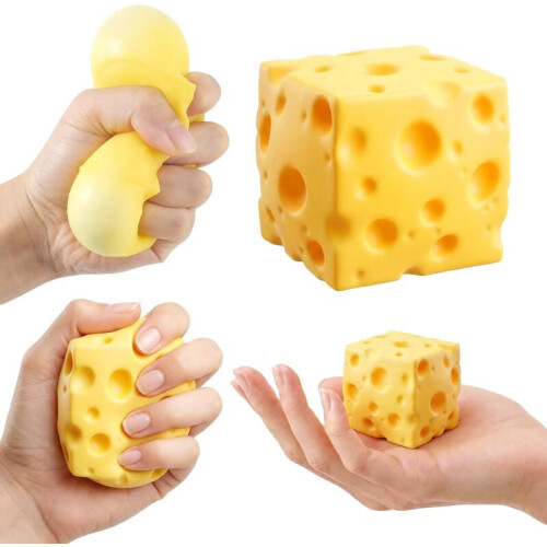 Τυρί Squishy Big Squishy Cheese Αργής άνοδος, εξαιρετικά μαλακό, ανακούφιση από το στρες