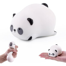 Anboor Panda Squishy, pružná simulovaná zvířecí stresová koule Fidget hračka na odbourání stresu pro děti i dospělé, dárek k narozeniná