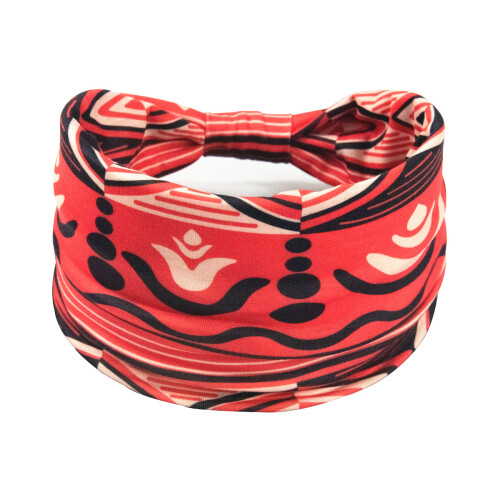 (B) Set di fasce elastiche larghe stampate per sport e yoga 1