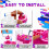 (Blue) Paint Brush Cleaner & Rinser Kit 4