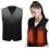 (L) Electric Heating Vest Jacket Lightweight Usb Charging-shry 2