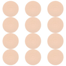 6Pairs Soft Cotton Reusable Nipple Covers Seamless Invisible Beige