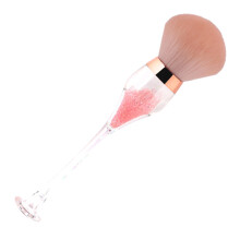 Roze Poeder Brush Fiber Voor Charmante Professionele Makeup