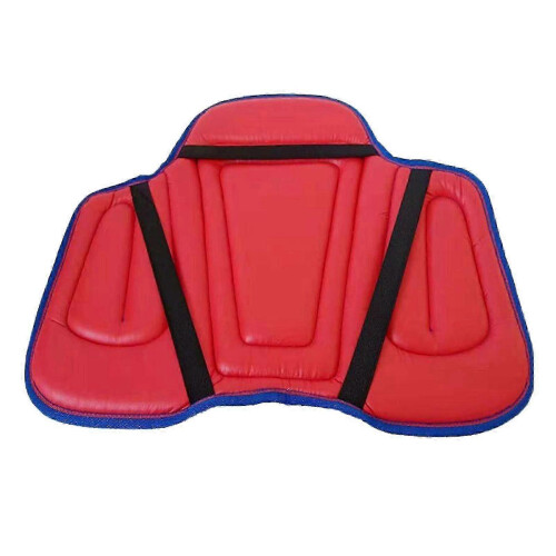 (Red) Durable PU Equestrian Saddle Seat Pad for Horse Riding 1
