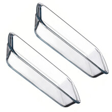 Vielseitige Auflaufform aus klarem Glas. Sichere-1L und 1L