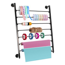 Geschenkpapierständer mit Schleife,-Schwarzer siebter Stock
