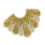 Gebrauchsfertige Stick-Mesh-Stoffapplikation für-Gold 1