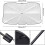 Foldable Car Windshield Sun Shade, UV Protection, Thermal Insulation, Front Windshield Cover, Easy to Store, Universal Fit 4