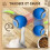 Interactive Cat Toy Moving Ball with Adjustable Speed, Smart Mode, Automatic Chase Toy for Indoor Cats 2