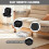 8 Pack Stackable Furniture Risers, Black Bed Leg Elevators, 3.5 cm Height, Adjustable Furniture Risers for Sofa and Bed 3