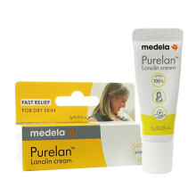 Lanolin Nipple Cream 7g Cracked Nipple Protection Repair Cream Breastfeeding Care