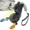 Double-Headed Dog Lead with LED Light, Reflective, Ergonomic Handle, Durable Nylon Walking Leash for Night Use 2
