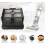 4 Pack Compatible H12 Pro HEPA Washable Filter and Main Roller Brush Replacement for Vacuum Cleaner 2
