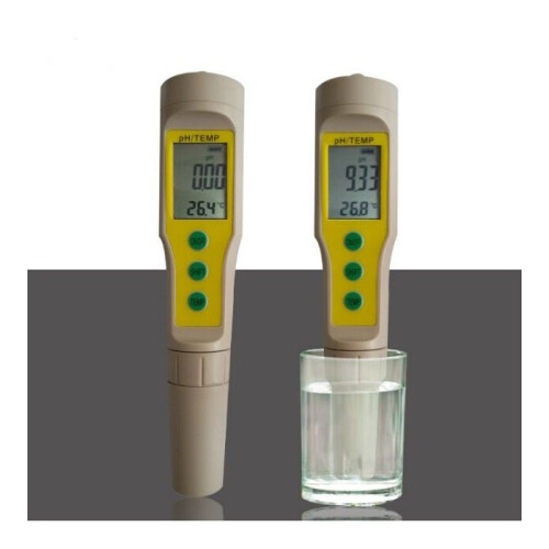 Electronic pH Tester, 4-in-1 Digital pH EC Temperature Meter with LCD Display for Pool, Aquarium and Pond Water Testing 2