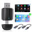 Ασύρματος προσαρμογέας CarPlay για Apple CarPlay και Android Auto, Bluetooth Dongle 2 σε 1 που μετατρ 1