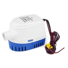Automatische bilgepomp voor boten (1100 GPH, 12V), onderwaterpomp voor noodgevallen met waterafvoer.