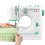 Electronic Sewing Machine, 12 Adjustable Stitches, Multifunctional Portable Design for Home Use 1