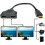 Καλώδιο διαχωριστή HDMI 1080p 1 σε 2 εξόδους μαύρο 30 cm για οικιακή ψυχαγωγία και τ 1