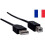 Καλώδιο εκτυπωτή USB 2.0 τύπου AB, μαύρο, 1,5 μ., συμβατό με εκτυπωτές Epson, Canon, HP και 1